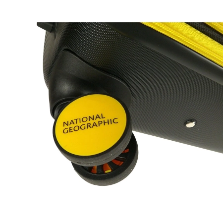 Mała walizka National Geographic Pulse żółta 37l